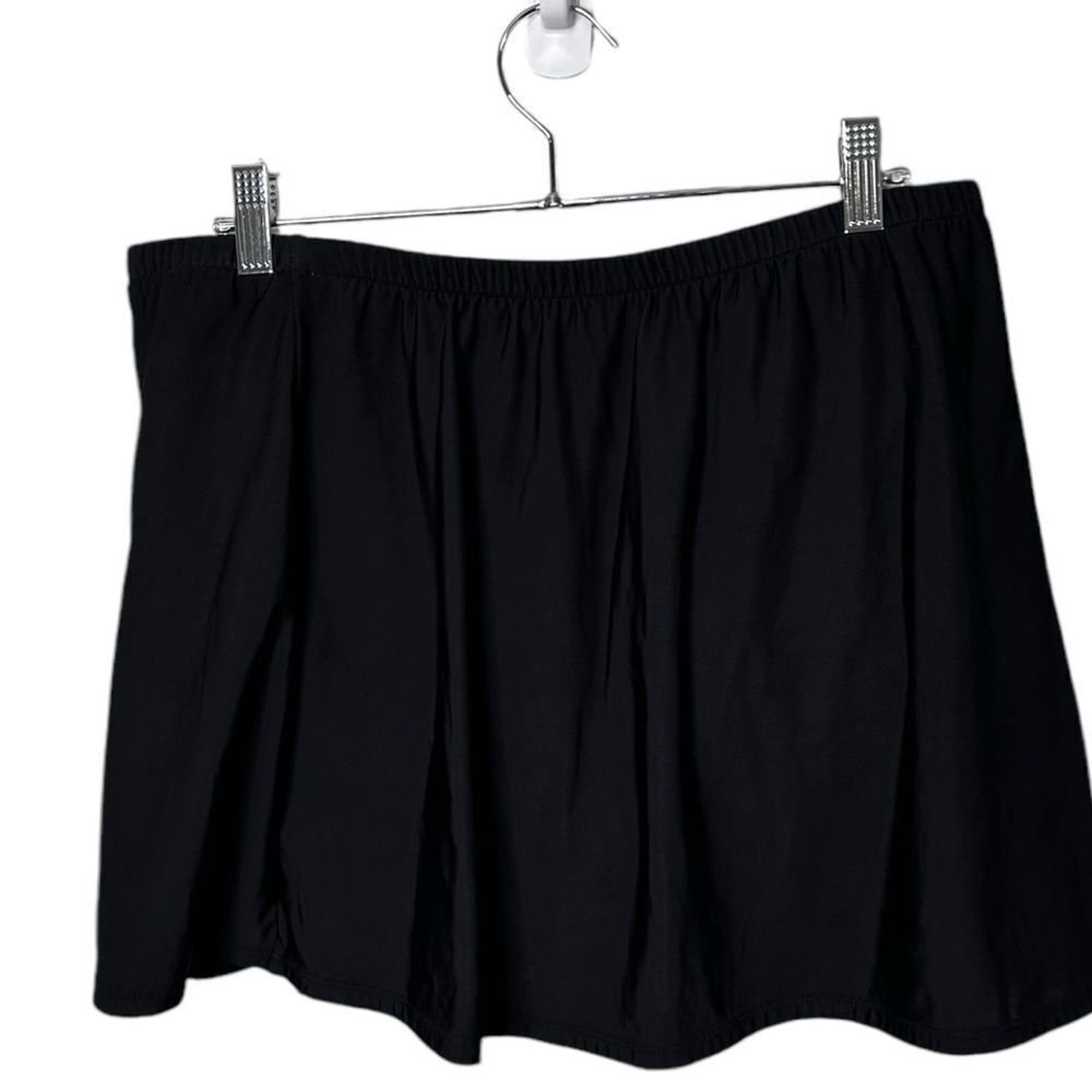 Unbranded size 22W black swim skirt